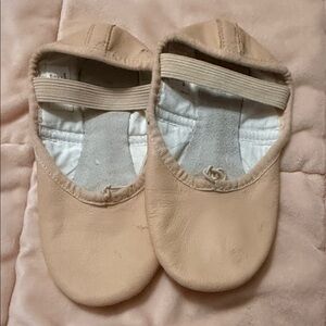 Preloved toddler Tan Ballet Shoes